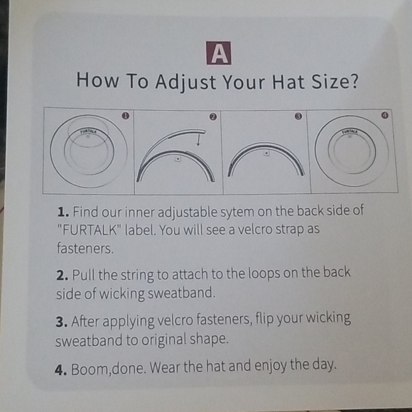 FURTALK Beach Sun Straw Hat UV UPF50 - Picture 16 of 17